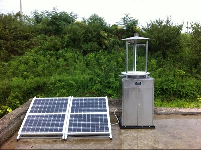 屏南縣采用自動蟲情測報燈預(yù)防茶園蟲害